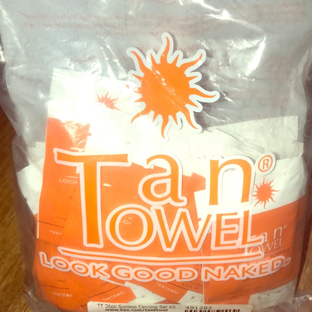 TanTowel Sunless  Self Tanning Towelettes